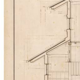 名古屋城東北櫓横断面詳細図（断面図） | 昭和実測図 閲覧サービス