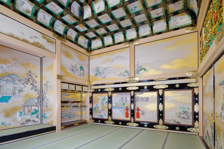 上洛殿上段之間