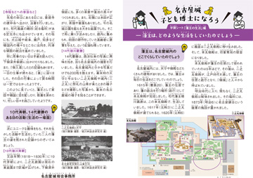 学習シート「藩主の生活」編「藩主は、どのような生活をしていたのでしょう」の画像