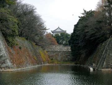名古屋城の堀の画像