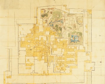 「名古屋城二之丸絵図」の画像