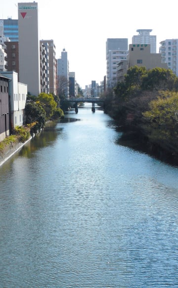 現在の堀川の画像