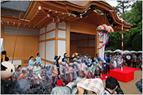 2013年5月撮影 玄関・表書院公開開始の画像