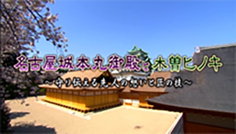 名古屋城本丸御殿と木曽ヒノキ ~守り伝える先人の想いと匠の技~の画像