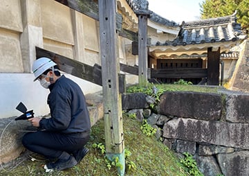 重要文化財表二之門の大規模修理の画像