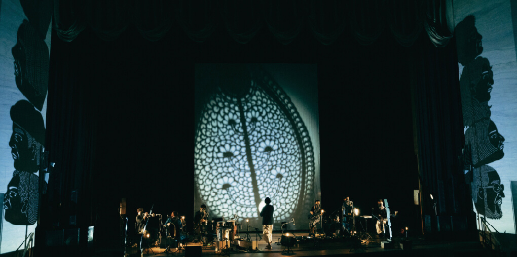 影絵と音楽のスペシャルライブの写真