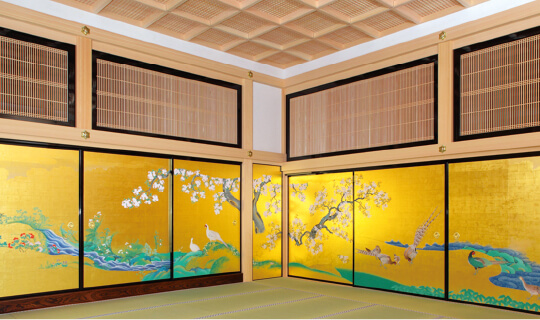 障壁画｢桜花雉子図｣
