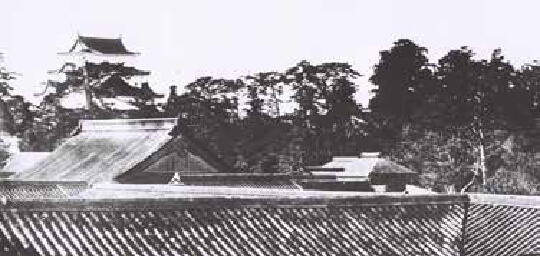 戦災焼失前の名古屋城の写真
