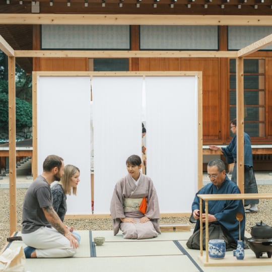 茶道体験の写真