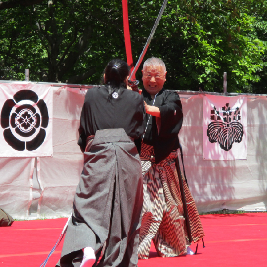 名古屋城古武道大会の写真