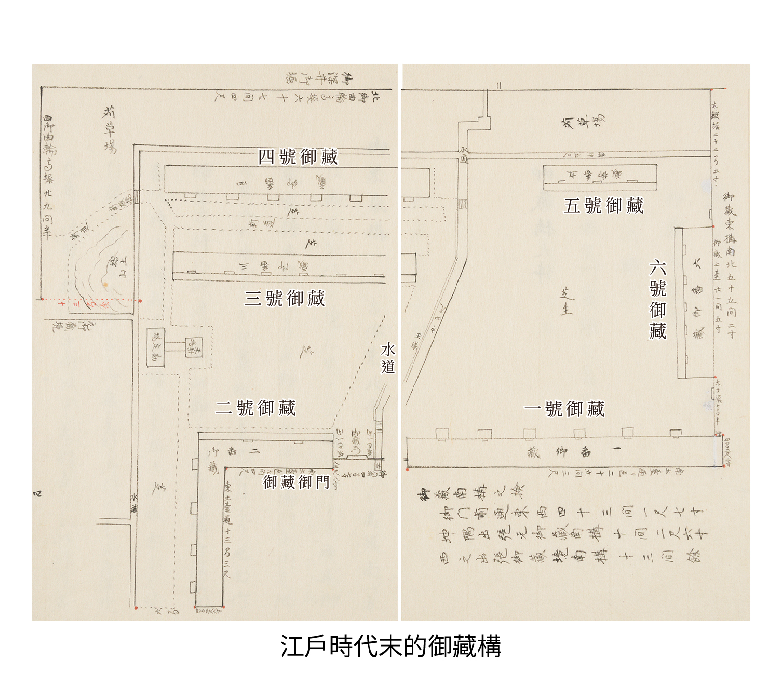 江戶時代末的御藏構